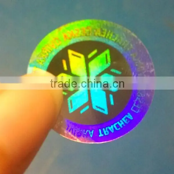 3d hologram sticker rainbow color hologram sticker