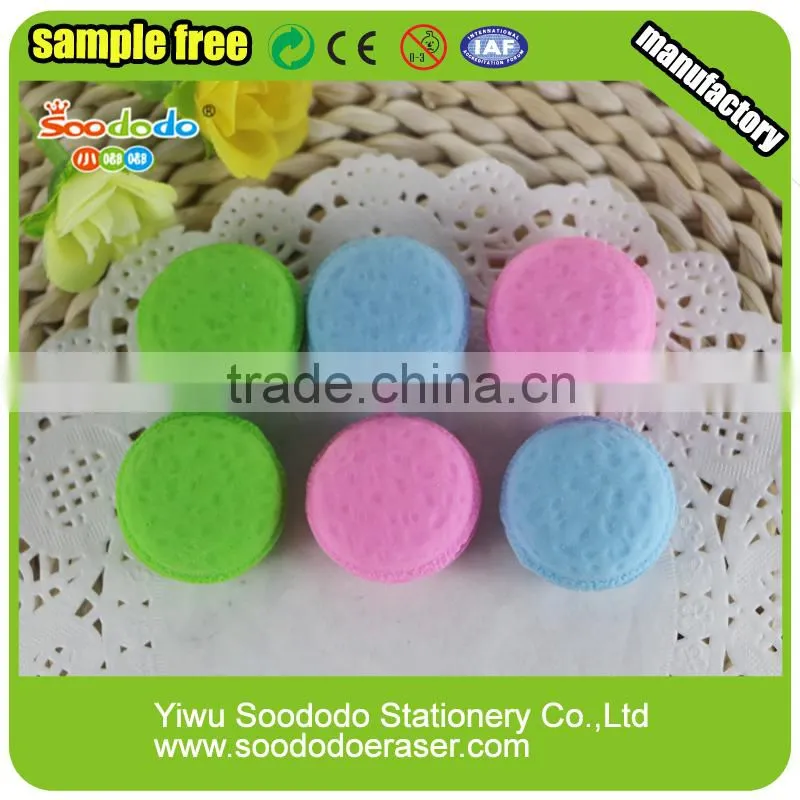 Fashion items in school japanese erasers with custom shape