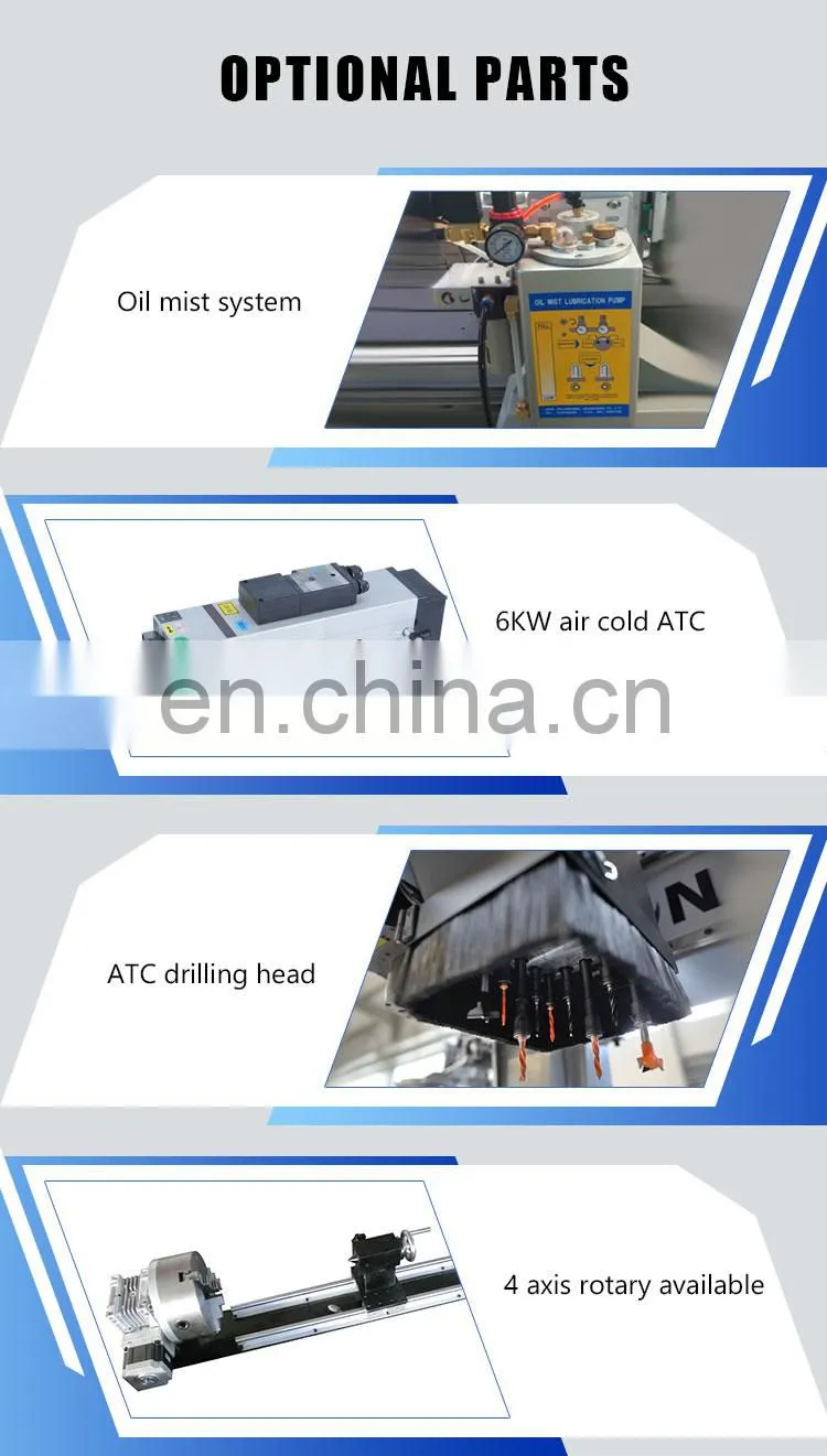 Senke Hot Sale 1325 ATC CNC Router MDF Wood Cutting Engraving Machine with 8 Tools