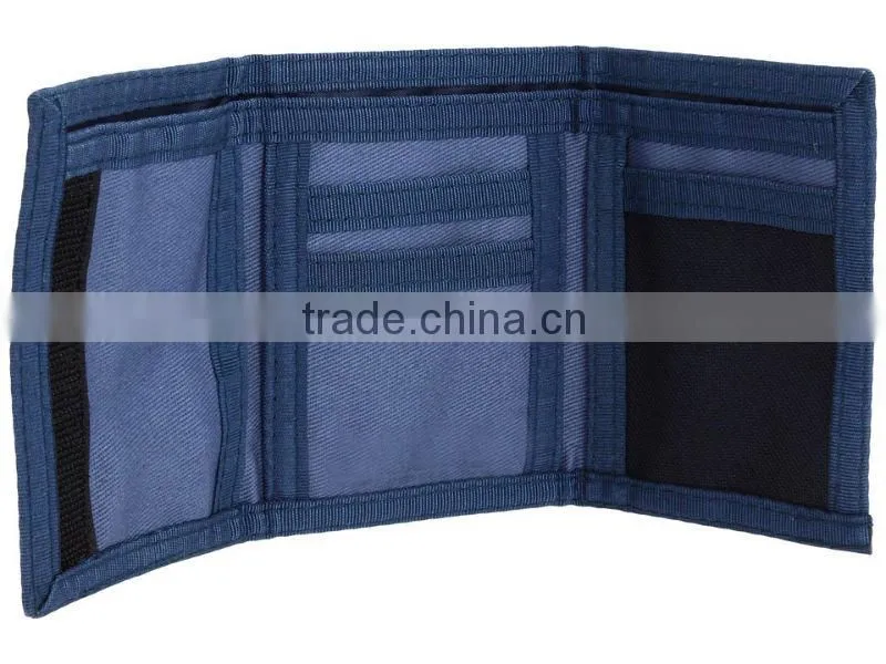 fashion polyester foldable men's wallet
