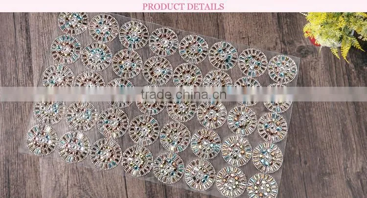 Hot Selling Hot Fix Rhinestone Sheet /Wholesale Export Iron On Rhinestone Sheet