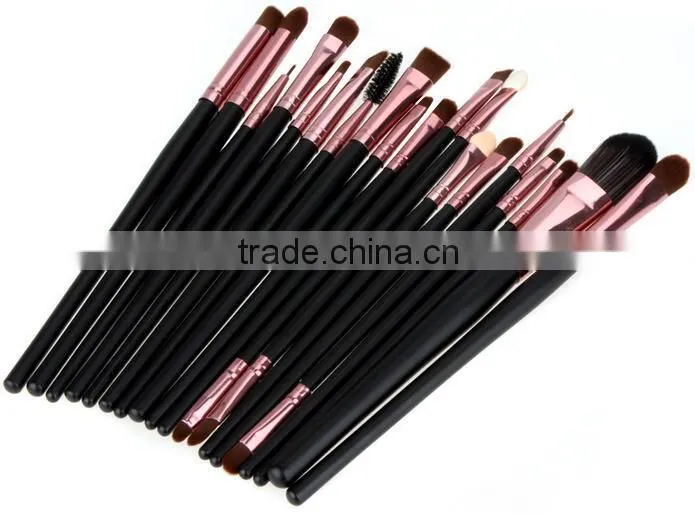 20pcs makeup brushes kit free samples