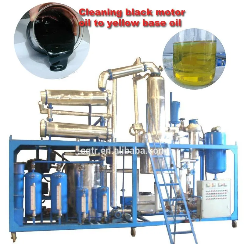 Waste Mechanical Oil Filtration & Purification Process, Waste Lubricant Regeneration Solutions