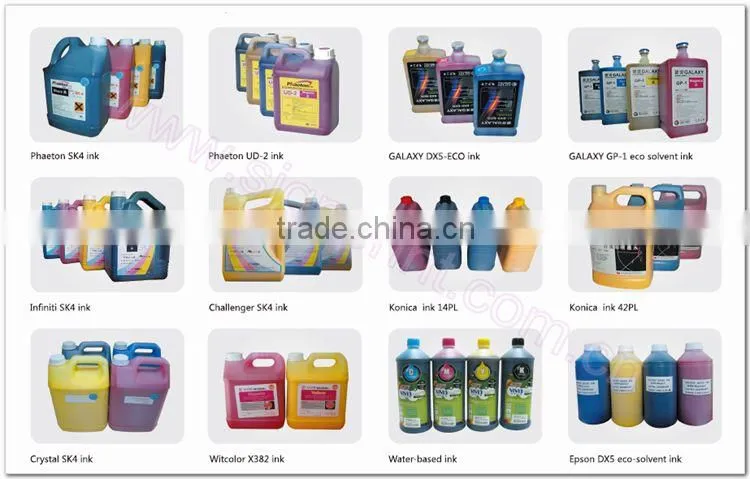 Gongzheng inkject SK4 ink for SPT 510 printer
