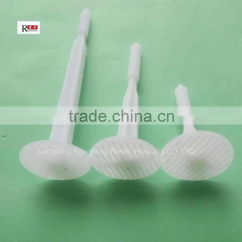 plastic insulation nails for exposed wall