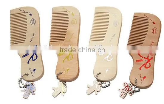 Whosale Children Hair Brush Set , Mini Pocket Comb ,Wooden Comb For Kid