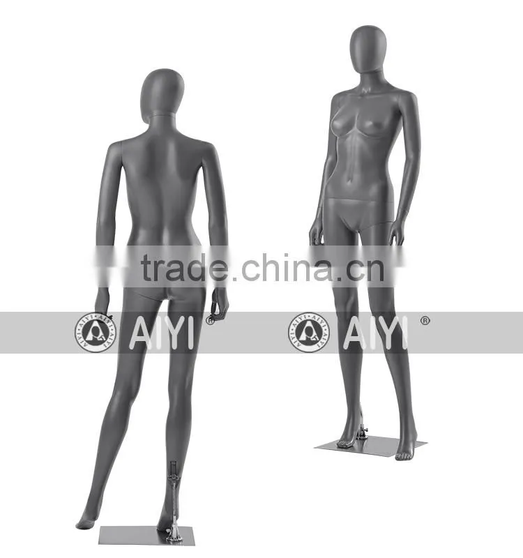 Display Plastic Sexy Lifelike Female Full Body Mannequin