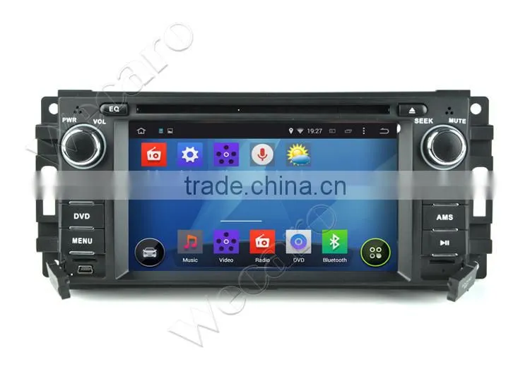 Wecaro WC-JC6235 Android 4.4.4 gps navigation touch screen for dodge charger touch screen radio 2009 2010 2011 bluetooth