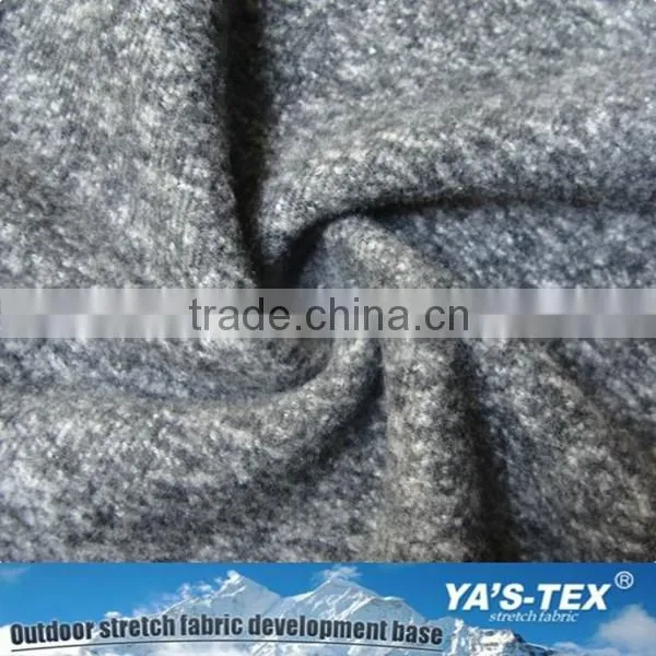 Two Sides Brushed Bamboo Fiber Polyester Fleece Fabric