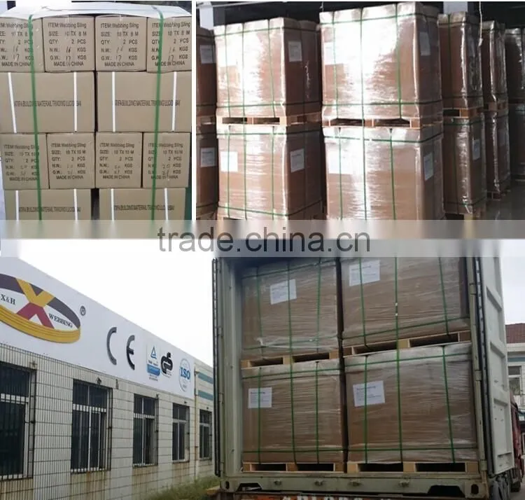 1T flat woven sling webbing