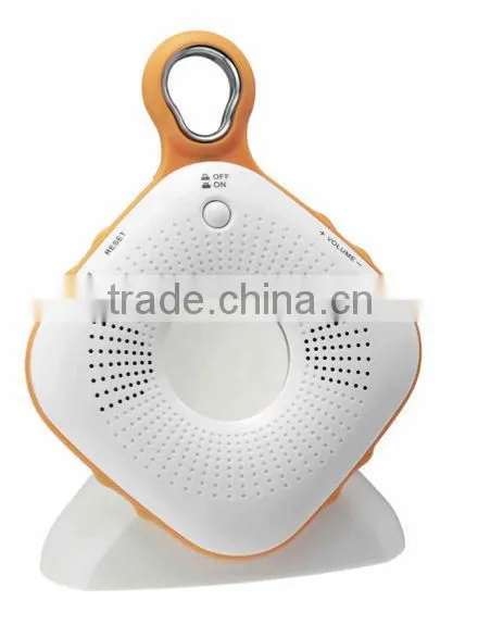 Low price waterproof fm shower radio, original design waterproof speaker for shower with suction and anti fog mirror