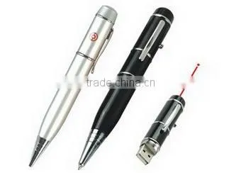 laser pointer pen usb flash drive metal 4gb