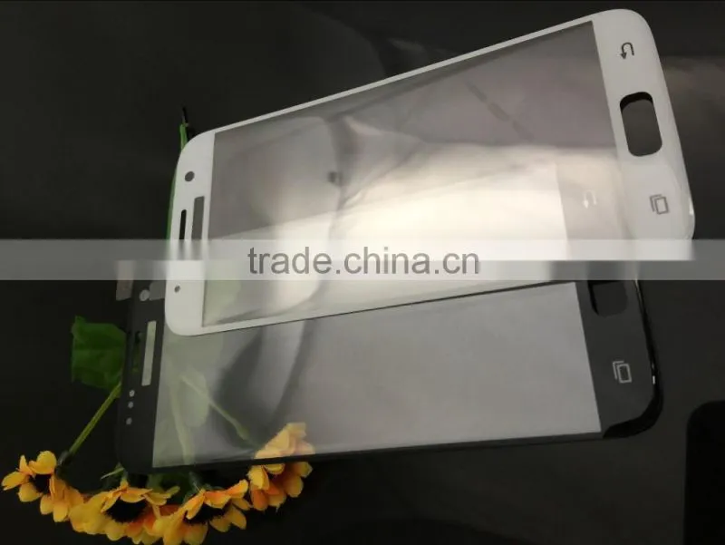3D full curved 0.33mm silk printed tempered glass screen protector for iphone 6/6s