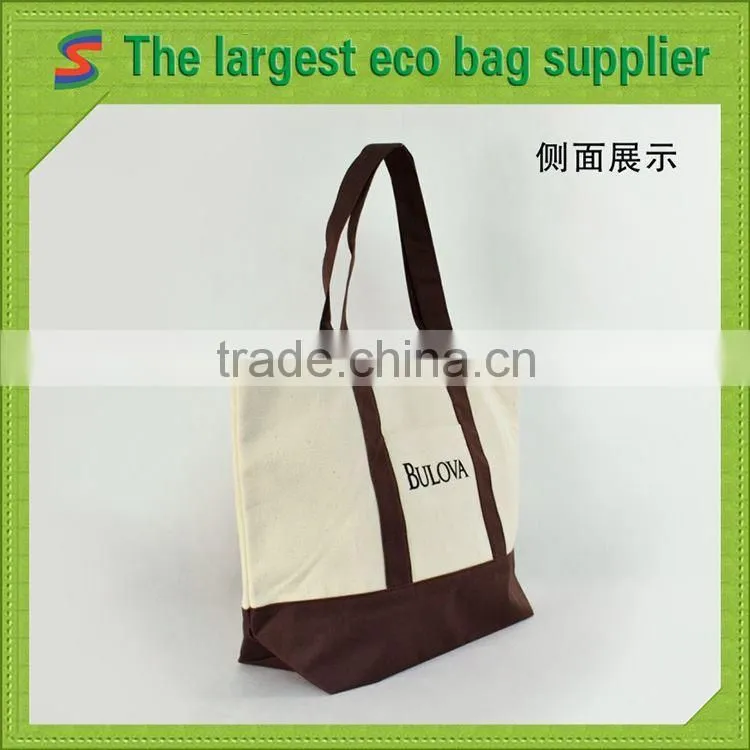 standard size canvas tote bag shopping bag cotton