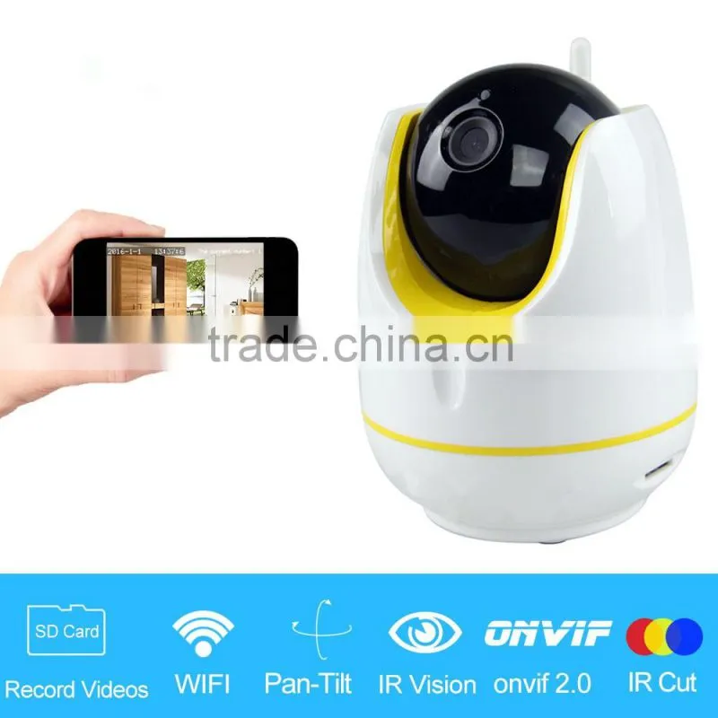 720P HD wireless wifi camera with IR cut night version