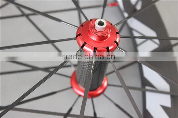 Carbon clincher wheelset China carbon road bike wheelset 38C