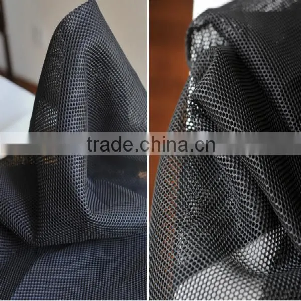 2015 good quality 100% polyester warp knitted 3D air eyelet fabric mesh for sports cloth