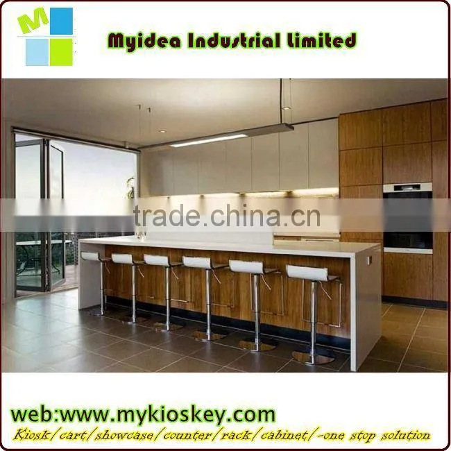 mdf baord glass top office reception counter design beauty salon reception counter
