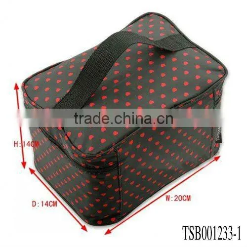 new arrival hot sale dot travel bulk cosmetic bags