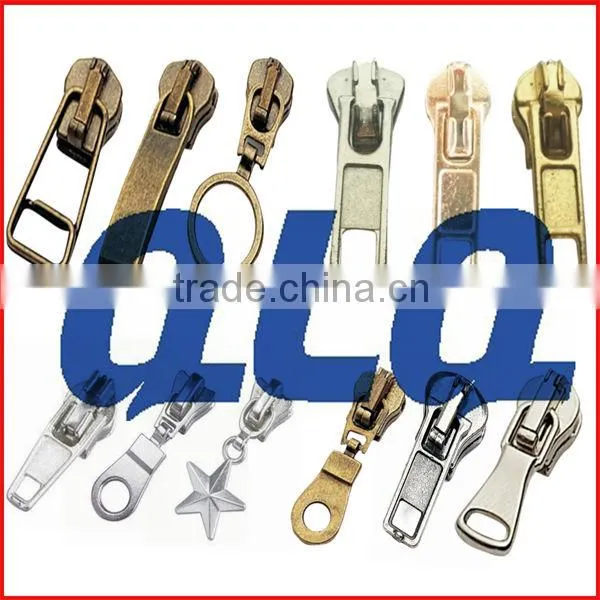 Auto Spring lock Metal Zipper Slider