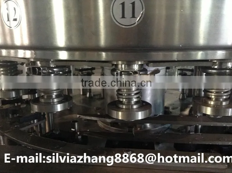 Aluminium can carbonated drink filling machine