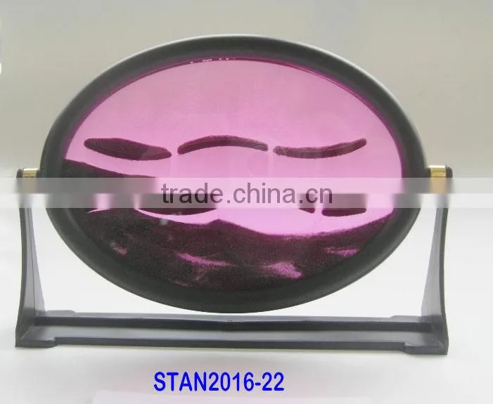 Blue Frames Sand Picture/Sand Picture with plastic frame