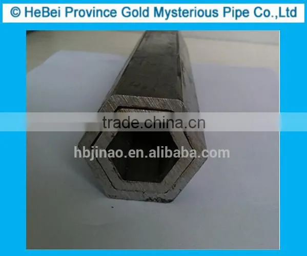 China Made Hexagonal seamless steel pipe/tube for agricultual machinery