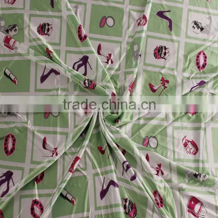 fashion design digital printting cotton fabric for 2 years old children shirts