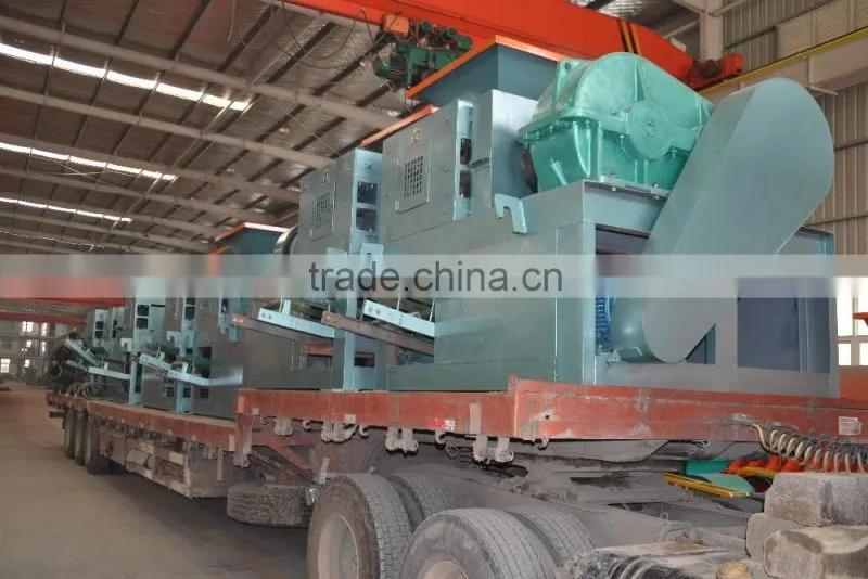High density coal ash briquette press machine