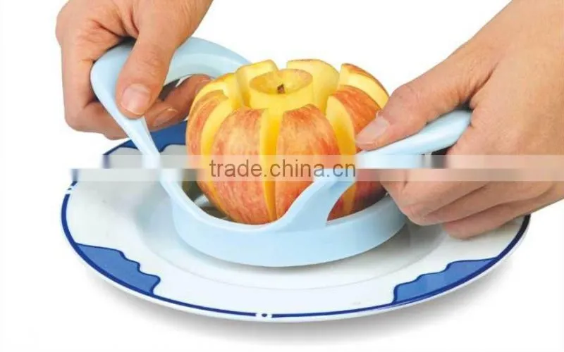 ABS+PS+S/S 18.8*10.7*6.4 Quality kitchen tools cutter/apple corer/stainless steel apple cutter/cutter knife