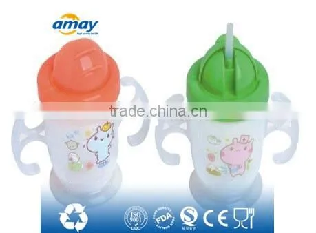 plastic straw baby cups