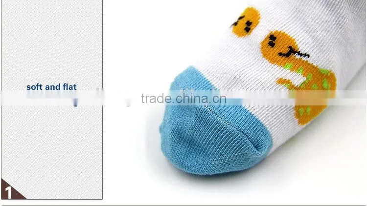 Custom Cute Cartoon Design Baby Boy Socks