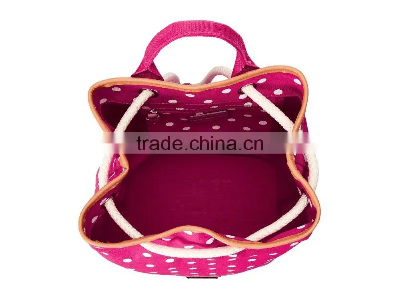 high quality design your logo custom drawstring backpack
