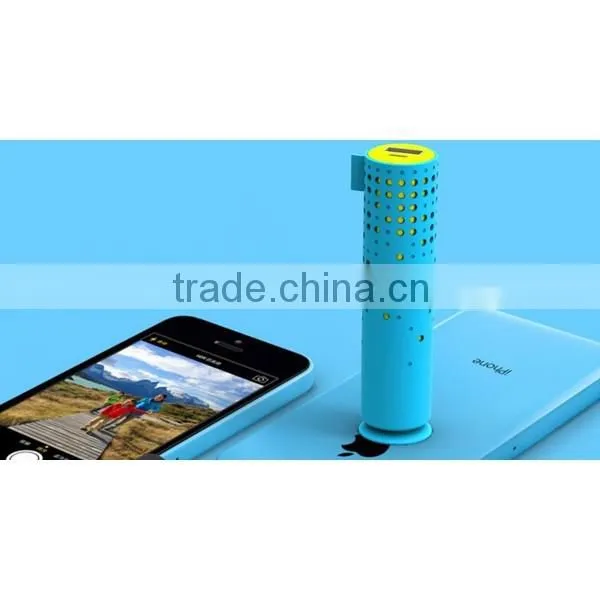 Factory Supply !2000 mah /2200 mah /2600mAh Portable Lipstick Mobile Battery Charger With Cellphone Holder