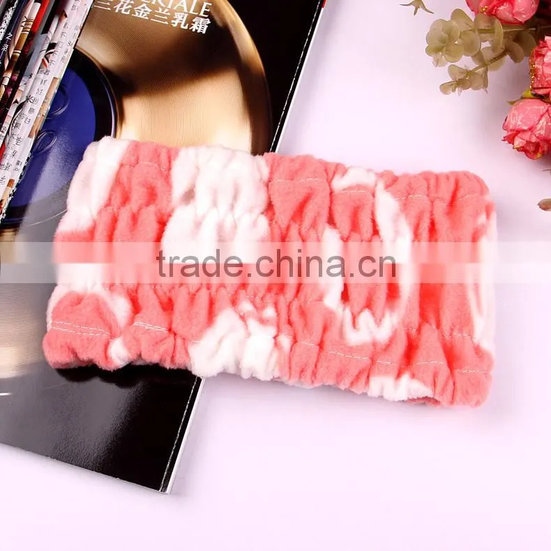 2015 hot sale easy cleaning simple cute designer hairband for girl student women