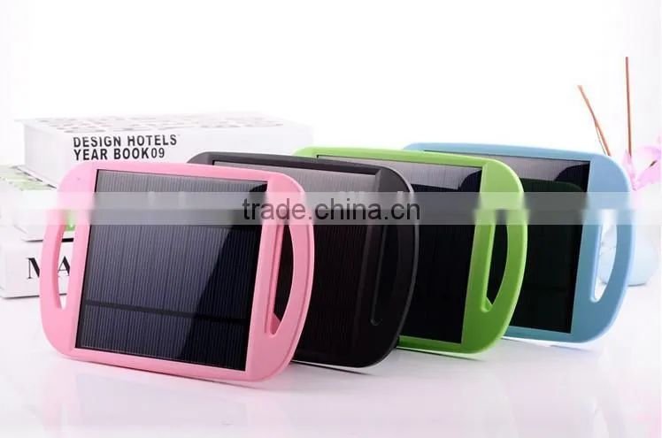 Portable universal solar charger, solar power bank, Sun power for mobile phone/iPhone/iPad