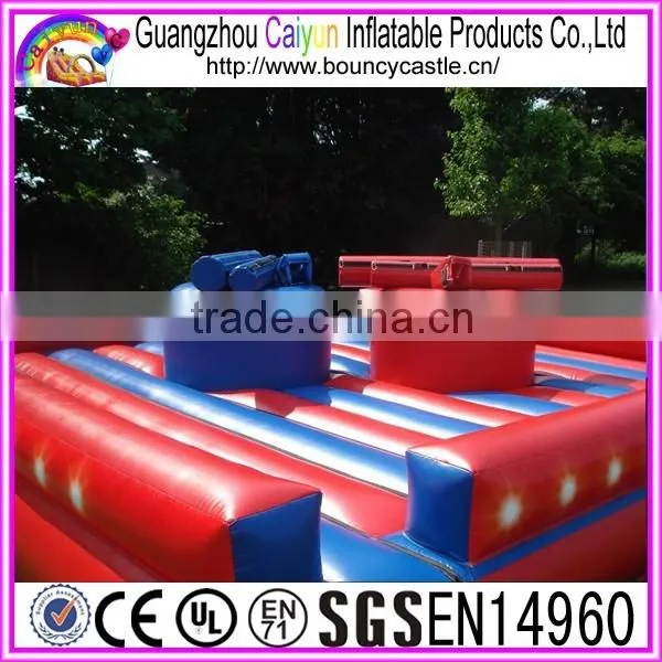 Funny inflatable gladiator arena from professional factory