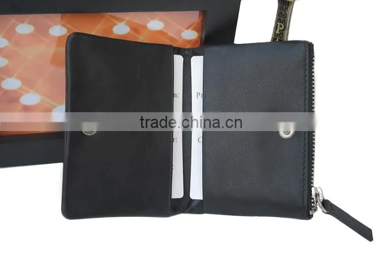 Leather business card case