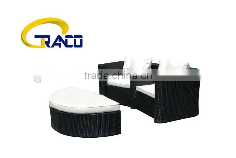Granco KAL534 garden set wicker set two seater
