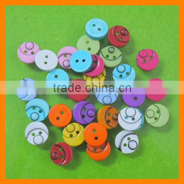 Flower Shape 2 Holes Button