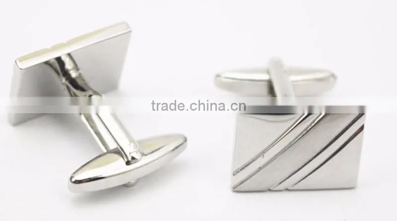 Factory Make Custom Engraved Logo Cufflink