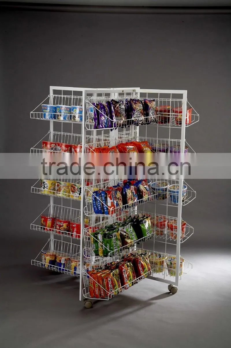 metal food display stand