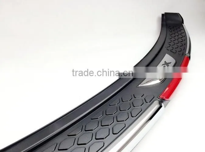 Exterior accessories bumper plate,MUX pedal car bumper guard foot plate accessories everest rear bumper plate For mu-x