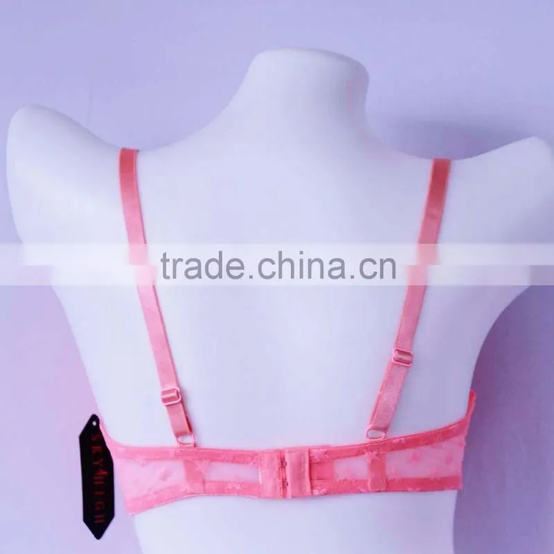Made in China ladies lace bra mature women stylish sexy bra