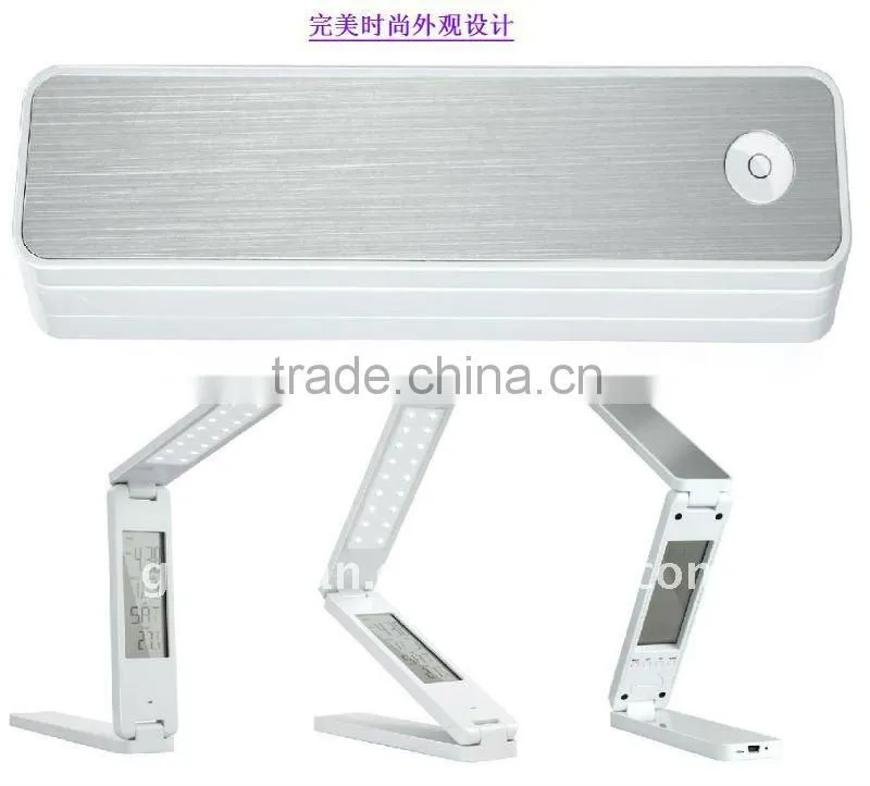 led reading light,led table lamp,with digital calendar clock