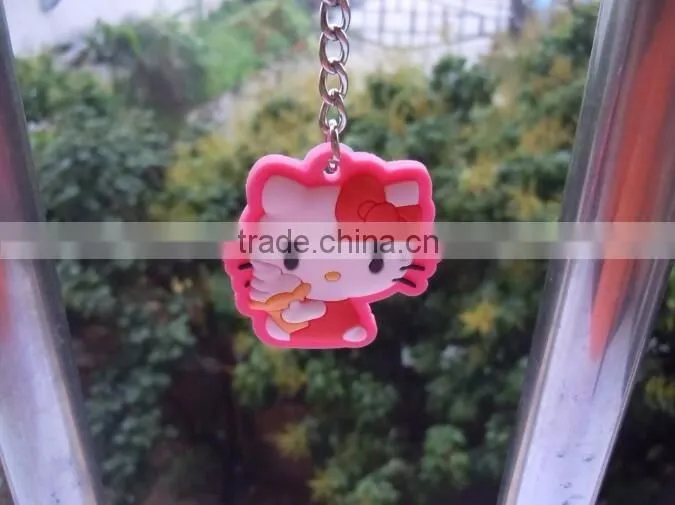 Wholesale cheap price /convenient silicone key chain