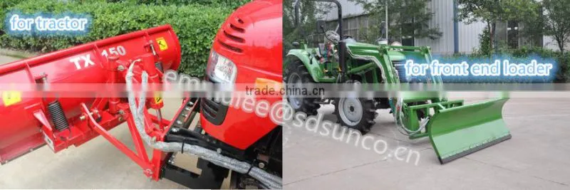 Snow Mover/ Snow Blade Pusher for tractor front loader