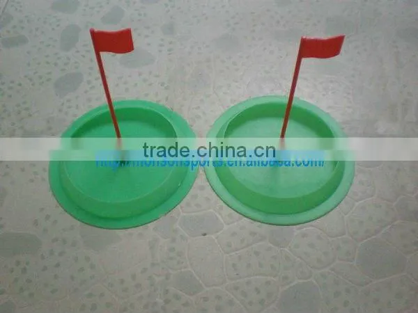 indoor rubber golf putting cup golf flags and cups