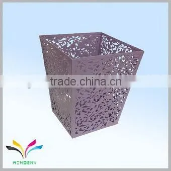 Square shape metal scrap dusty bin for medical consumables