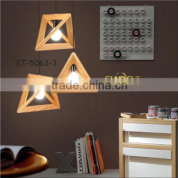 ST-5063-1S Sunbelt moder Hot Sale Simple Design kids study three Head Pendant lamp